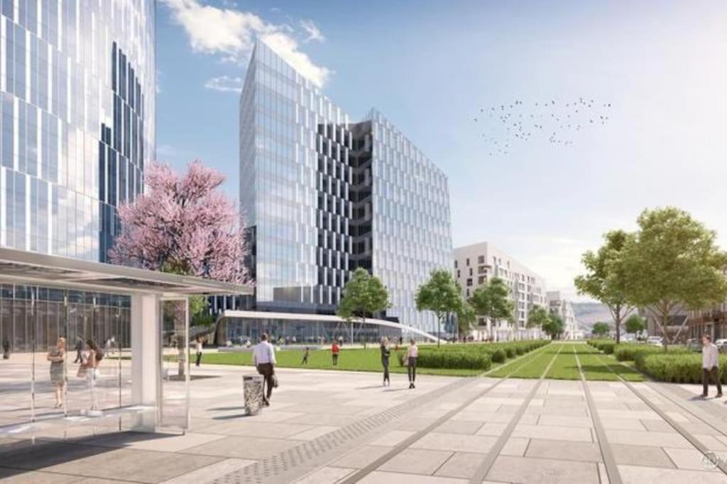 Paradis Express Neuf Face Aux Guillemins Liège Zewnętrze zdjęcie
